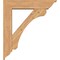 Ekena Millwork Legacy Traditional Smooth Bracket w/ Offset Brace, Western Red Cedar, 7 1/2"W x 34"D x 38"H BKT0806X34X38LEC01SWR - alternate 2